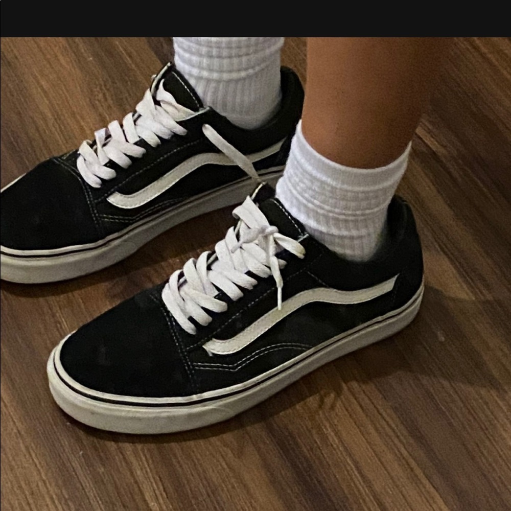 Vans Black and White sneakers